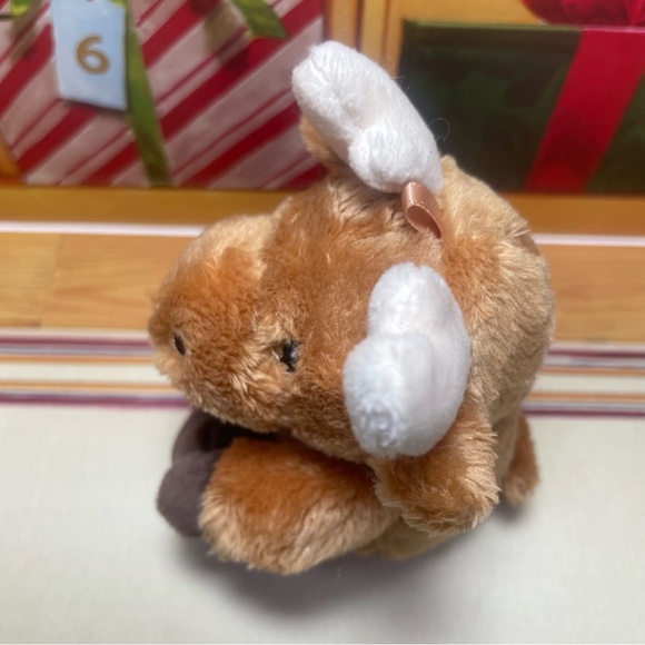 1 BRAND NEW GUND MINI MERRY MOOSE PLUSH ORNAMENT TOY APPROX 4” PRICE FIRM - Picture 6 of 16